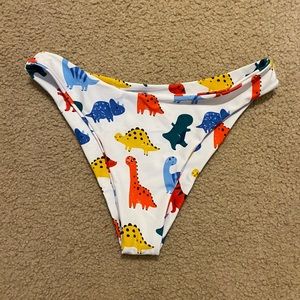Brand new Dino printed cheeky bikini bottoms